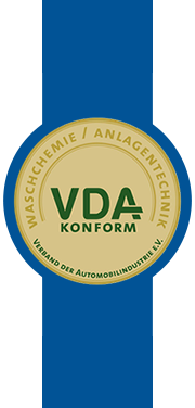 VDA-Siegel - Waschchemie und Anlagentechnik