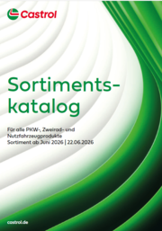 Produktkatalog Castrol